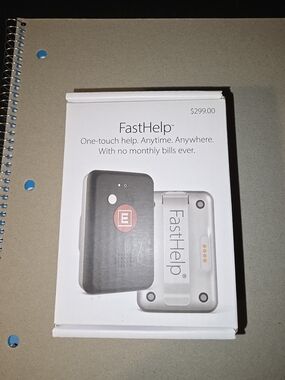 One-Touch Emergency Button Silver And Black